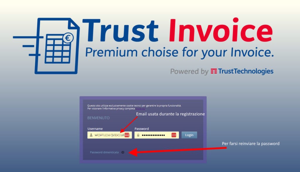 Inviare una fattura a SDI attraverso TRUST se abbiamo ancora LibertCommerce12